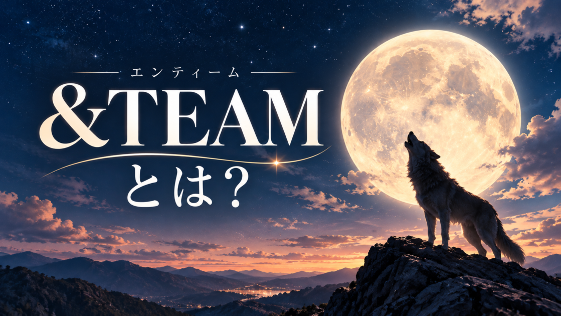 ＆TEAMとは？メンバーや基本情報を紹介する記事のアイキャッチ画像